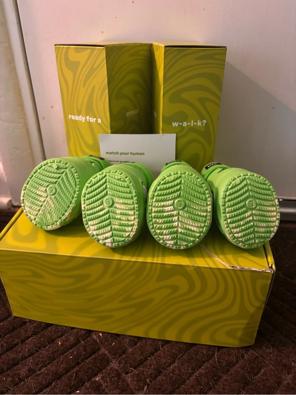 Green Dog Boots - Waterproof Paw Protectors- dog crocs